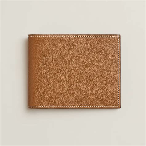 hermes citizen twill gris|Citizen Twill Compact card holder .